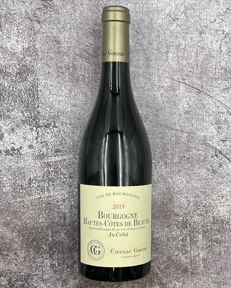 2019 Camille Giroud Bourgogne Hautes Côtes de Beaune Au Crétot