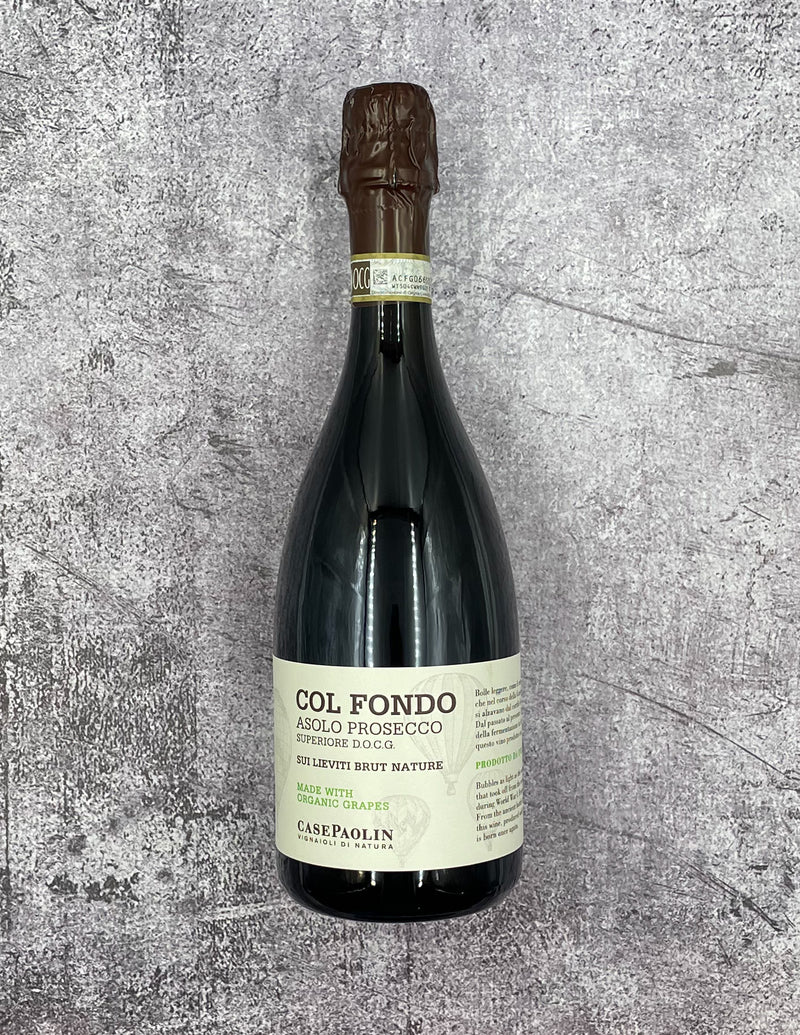 NV Case Paolin "Col Fondo" Asolo Prosecco DOCG