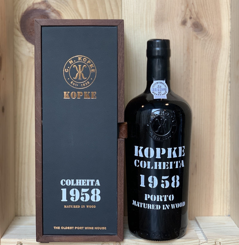 1958 Kopke Colheita Tawny Port 750 ML (in Gift Box)