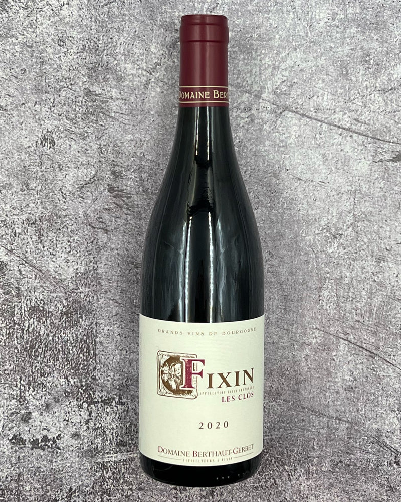 2020 Domaine Berthaut-Gerbet Fixin "Les Clos"