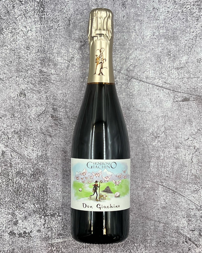 NV Domaine Giachino "Don Giachino" (2018) Methode Traditionnelle 100% Jacquere