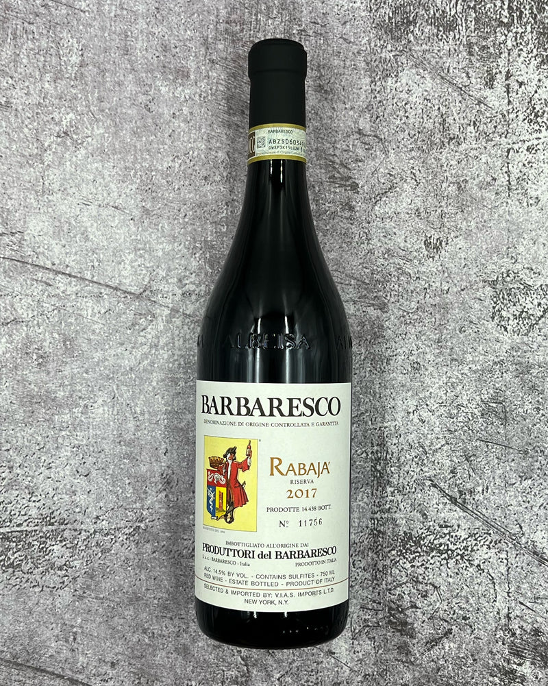 Rabaja 2017 Produttori del Barbaresco, Barbaresco, Rabaja Riserva