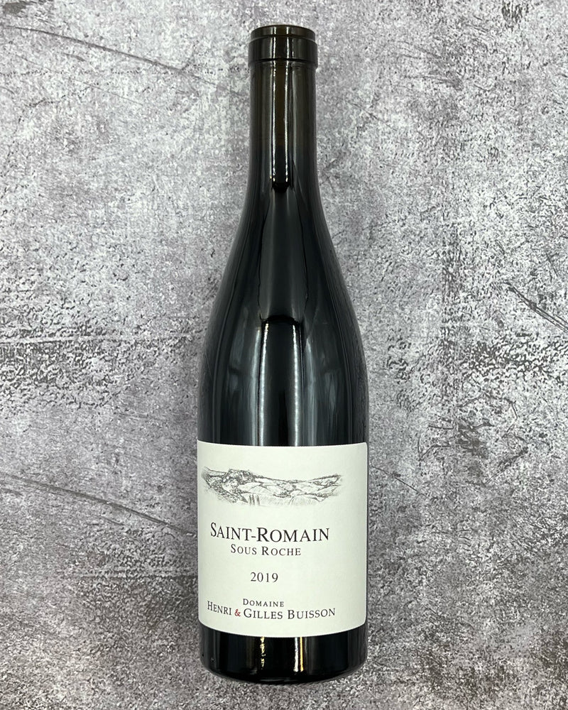 2019 Domaine Henri & Gilles Buisson Saint Romain Sous Roche Rouge