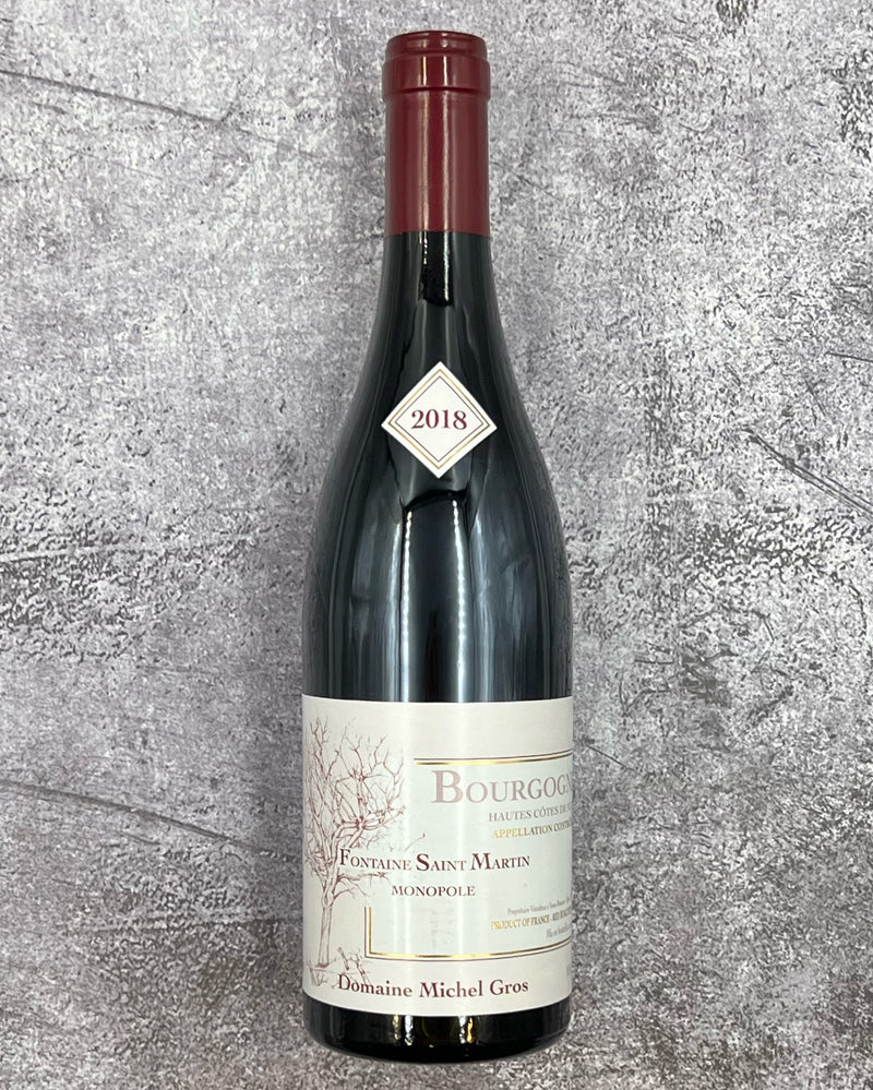 2018 Domaine Michel Gros Fontaine St. Martin Rouge Monopole