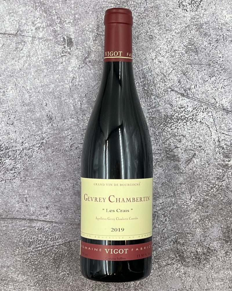 2019 Domaine Fabrice Vigot Gevrey-Chambertin Les Crais