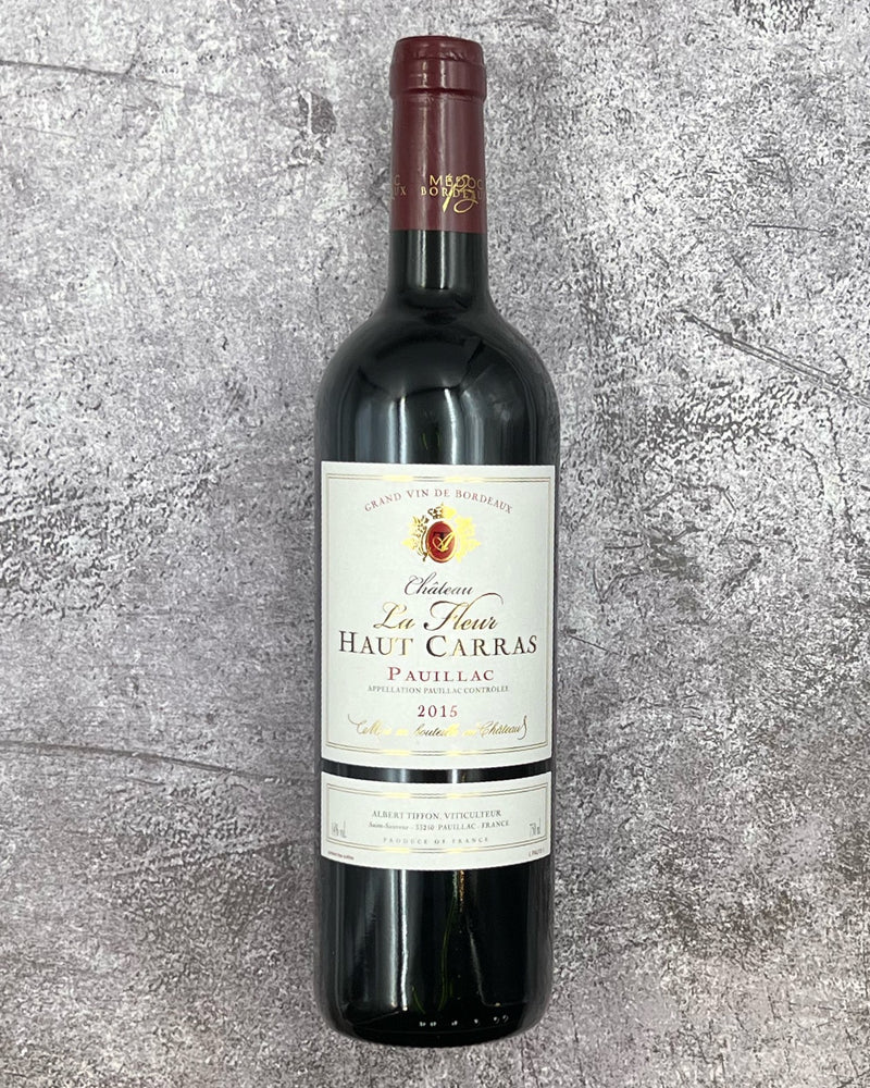 2015 Chateau La Fleur Haut Carras Pauillac