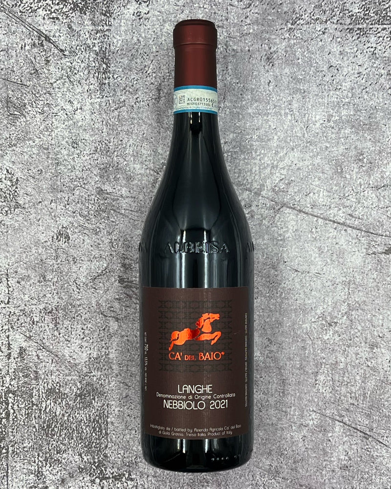 2021 Ca del Baio Langhe Nebbiolo