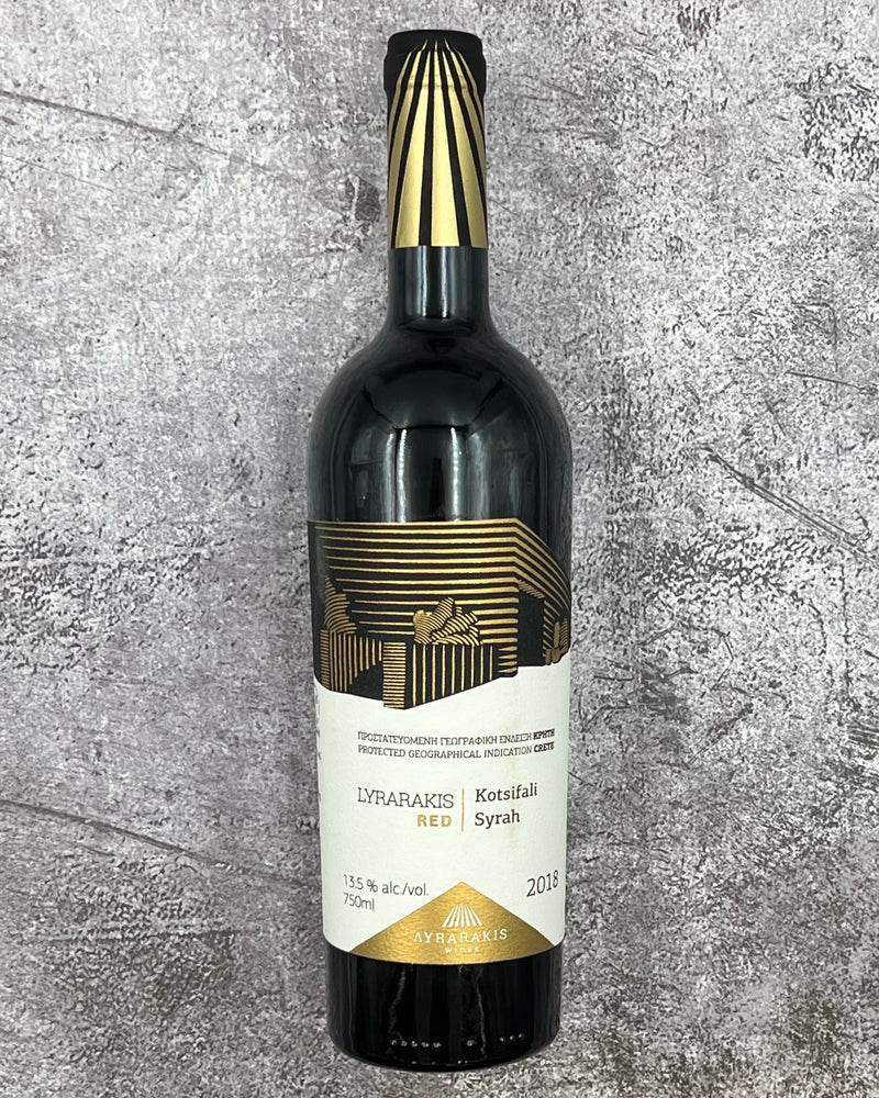 2018 Lyrarakis Red, Kotsifali/Syrah, Crete, Greece