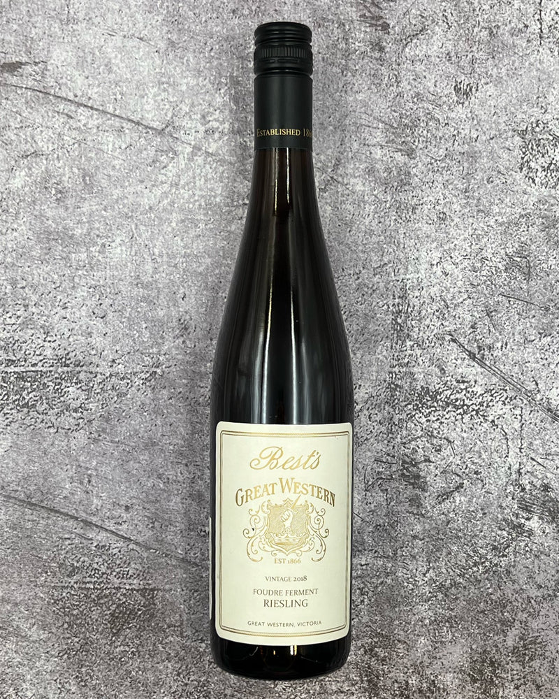 2018 Best's Great Western Riesling "Foudre Ferment"