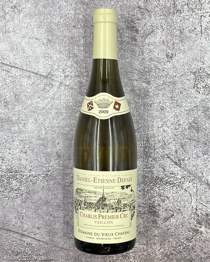 2009 Daniel-Etienne Defaix Domaine du Vieux Chateau Chablis Premier Cru Vaillon