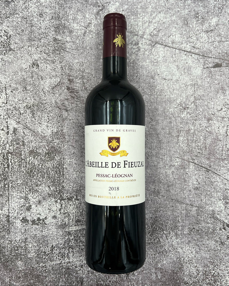 2018 l'Abeille de Fieuzal Rouge Pessac-Leognan