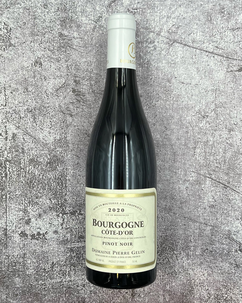 2020 Domaine Pierre Gelin Bourgogne Cote-d'Or Rouge