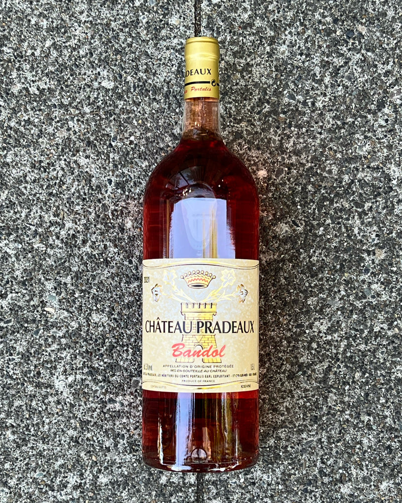 1.5L 2021 Chateau Pradeaux Bandol Rose Magnum