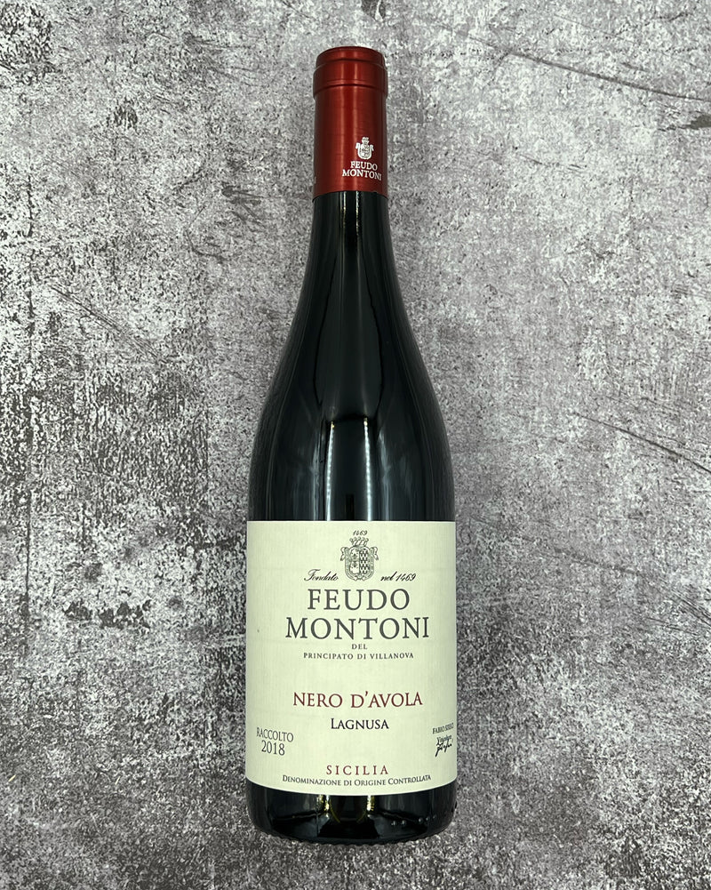 2018 Feudo Montoni Nero d'Avola Lagnusa Sicilia DOC