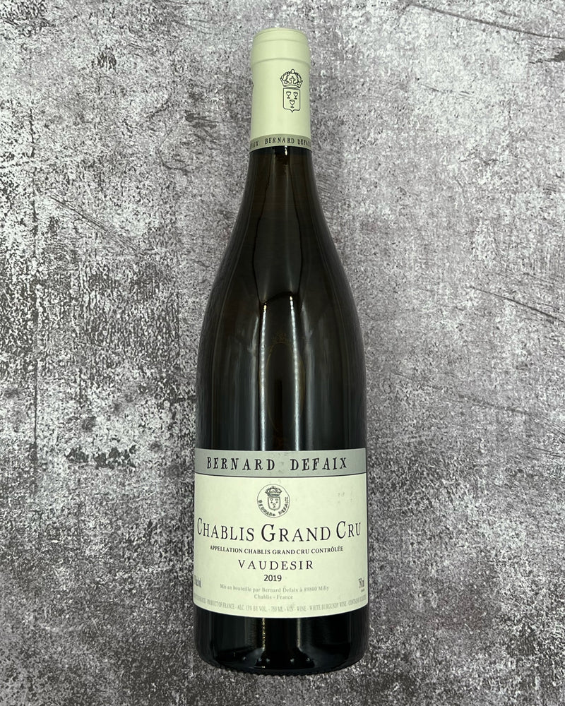 2019 Bernard Defaix Chablis Grand Cru Vaudesir