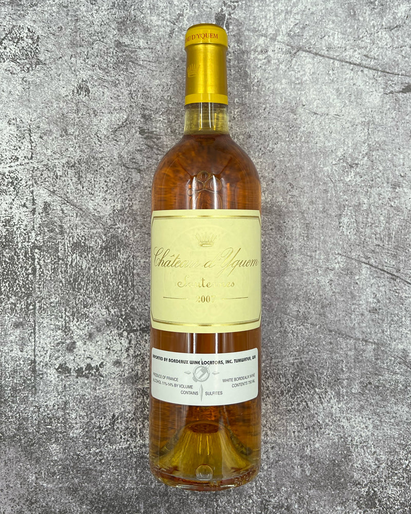 750ml 2007 Chateau d'Yquem Sauternes