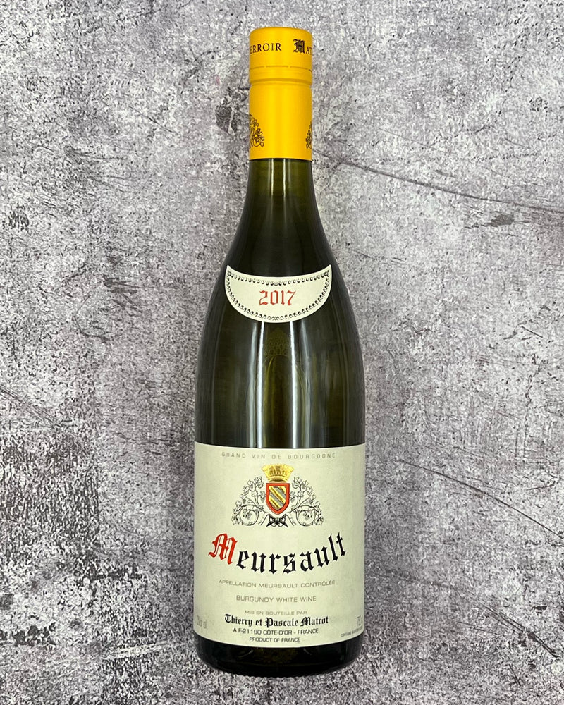 2017 Domaine Thierry et Pascale Matrot Meursault