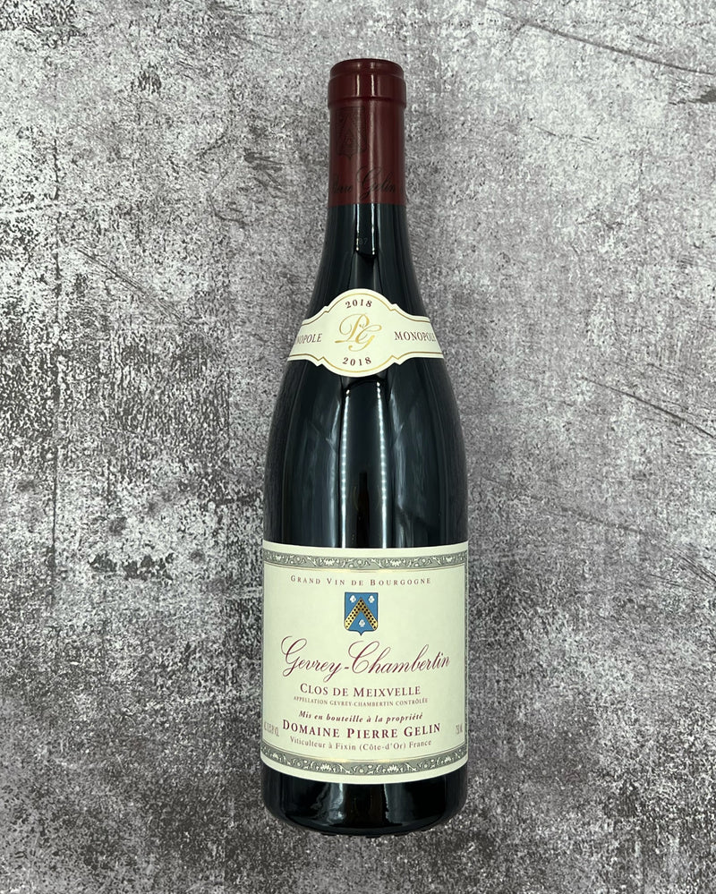 2018 Domaine Pierre Gelin Gevrey-Chambertin Clos de Meixvelle